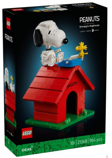 LEGO IDEAS PEANUTS: SNOOPY’S DOGHOUSE