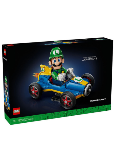 LEGO SUPER MARIO: MARIO KART – LUIGI & MACH 8
