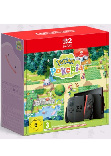 NINTENDO SWITCH 2 CONSOLE POKEMON POKOPIA BUNDLE G/R