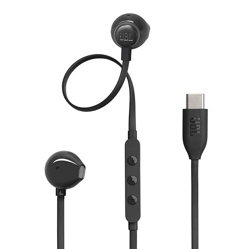 JBL Tune 305C wired in-earphone high-resolution 96 KHz/24 Bits Preset EQ USB
