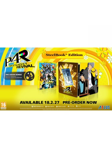 PERSONA 4 REVIVAL STEELBOOK EDITION (PS5)