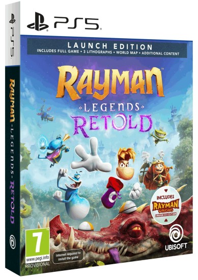 RAYMAN LEGENDS RETOLD LAUNCH EDITION (PS5)