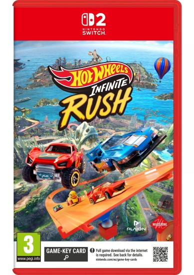 HOT WHEELS INFINITE RUSH (GAME KEY CARD) (SWITCH 2)