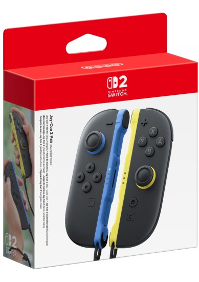 NINTENDO SWITCH 2 JOY-CON PAIR BLUE/LIGHT YELLOW (SWITCH 2)