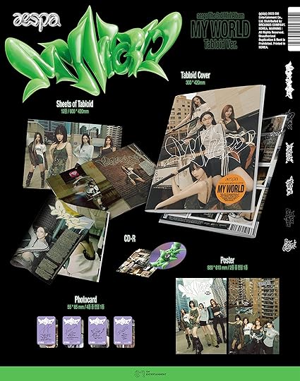 aespa Mini Album Vol. 3 – MY WORLD (Tabloid Ver.) - Image 2