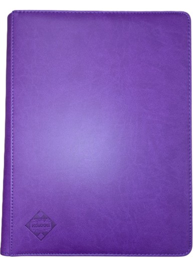 KAISSA 9-PKT PREMIUM BINDER (PURPLE)