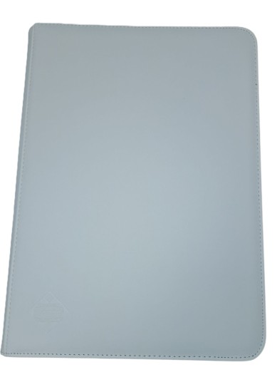 KAISSA 9-PKT PREMIUM ZIPPERED BINDER (WHITE)