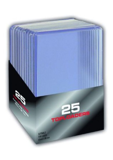 3"X4" TOPLOADERS 25CT