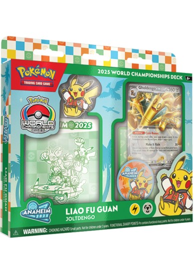 POKEMON CARDS 2025 WORLD CHAMPIONSHIP DECK DISPLAY